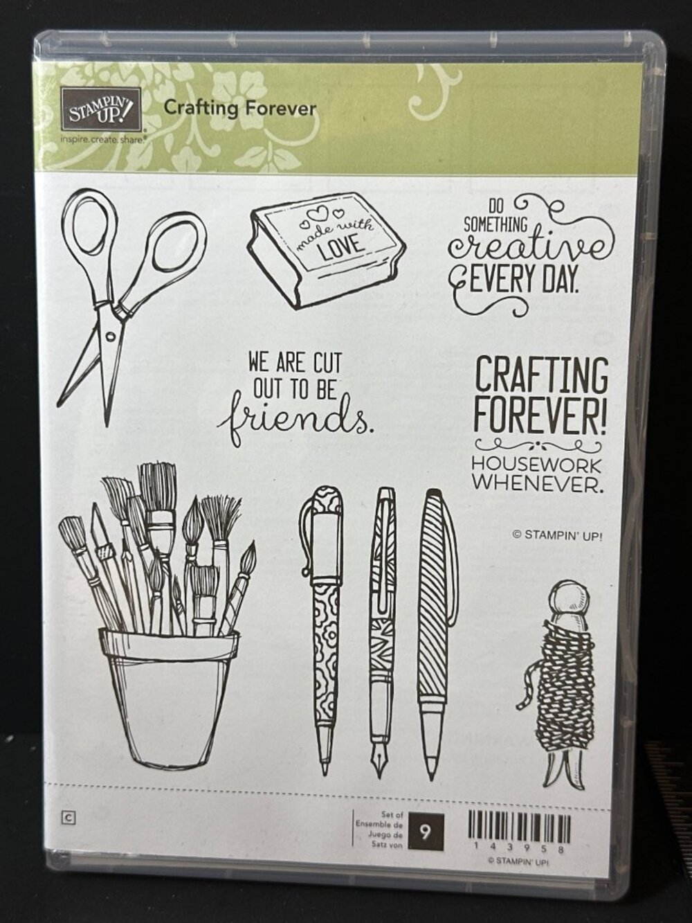 Stampin' Up!  Crafting Forever Stamp Set